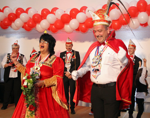 Das Schönenbacher Prinzenpaar, Prinz Guido I. und Prinzessin Susanne I. (Foto: OBK)