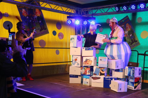 ...folgt das Quiz für Astrix und Obelix. (Foto: OBK)