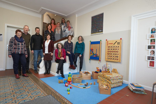 Gruppenfoto der Psychologische Beratungsstelle des Oberbergischen Kreises. (Foto: OBK)