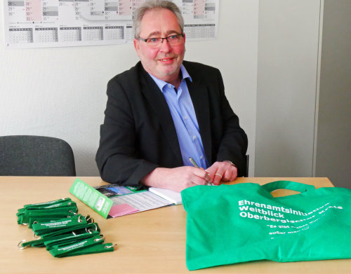 Freut sich auf die neuen Aufgaben für ehrenamtliches Engagement in Wiehl: Weitblicklotse Otto Schütz. (Foto: OBK)