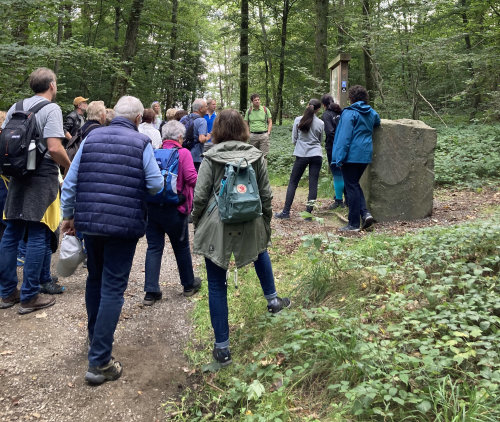 Die Wanderung mit der Regionenschreiberin Ulrike Anna Bleier führt rund um Schloss Homburg. (Foto: OBK)