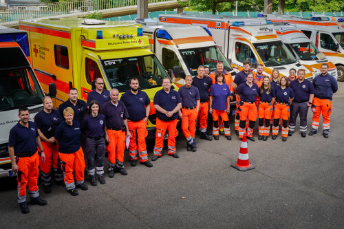 Die Einsatzkräfte des PT-Z 10 Einsatzvin Köln.