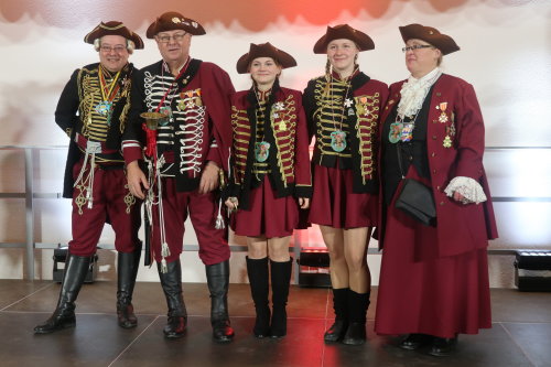 Die Hanse-Husaren waren aus Wipperfürth angereist. (Foto: OBK)