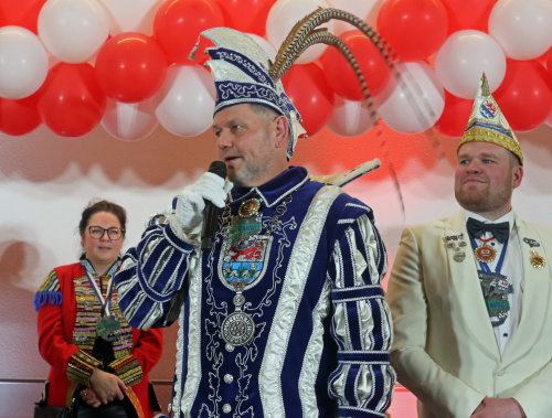 Prinz Markus I. "regiert" in dieser Session in Morsbach. (Foto: OBK)
