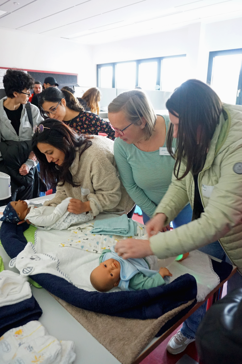 Erfahrungen sammeln beim Praxistag. (Foto: OBK)