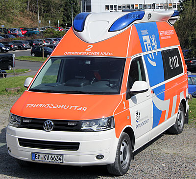 Krankentransportwagen Engelskirchen (Foto: OBK)