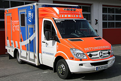 Rettungswagen Bergneustadt (Foto: OBK)