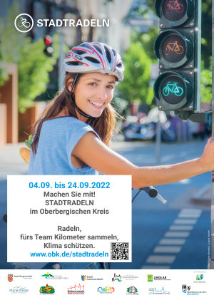 Der Oberbergische Kreis und die Kommunen rufen auf zum Stadtradeln 2022. (Foto: Klimabündnis)