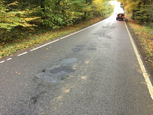 Die K 39 wird zwischen Dohrgaul und Ohl instand gesetzt. (Foto: OBK)