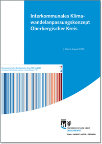 Titelseite Klimawandelanpassungskonzept Oberbergischer Kreis