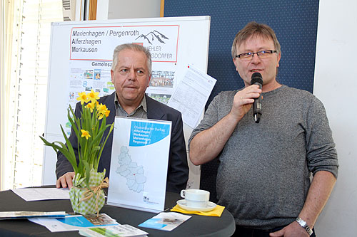 Infostand Wiehler Bergdörfer