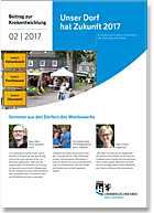 Titelseite Beitrag zur Kreisentwicklung, Ausgabe 2/2017, Unser Dorf hat Zukunft Titelseite Beitrag zur Kreisentwicklung, Ausgabe 2/2017, Unser Dorf hat Zukunft