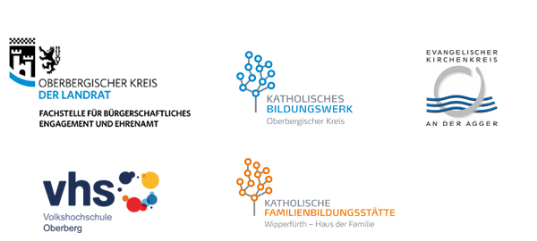 Logos der Partner der Ehrenamts-Akademie.