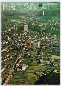 Deckblatt: Kreisblatt von 1969 - Hochhaus der Kreisverwaltung