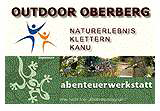 Logos von Qutdoor Oberberg (oben) und Abenteuerwerkstatt Lindlar (unten)