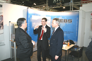 Messestand Firma EBS Ink-Jet Systeme GmbH, Nümbrecht 