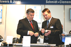 Messestand Firma Schmidt + Clemens Märker GmbH Steel Technologies, Lindlar