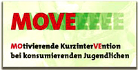 Logo MOVE - Motivierende Kurzintervention bei konsumierenden Jugendlichen