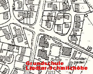 Lageplan der Grundschule Lindlar-Schmitzhöhe