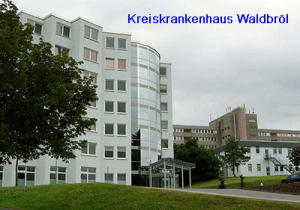 Kreiskrankenhaus Waldbröl - entnommen aus dem Internetauftritt des Kreiskrankenhauses Waldbröl