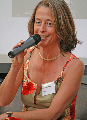 Die Veranstaltung wurde von Gisela Steinhauer moderiert