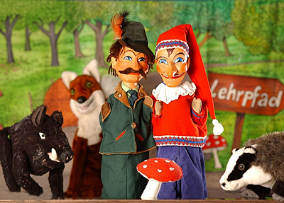 Szenenbild aus dem Programm "Der natur auf der Spur"