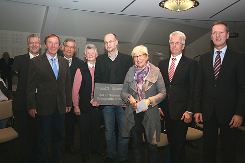 Platz 2 für die aktiven Dorfbewohner in Wipperfürth-Kreuzberg (Foto: OBK)