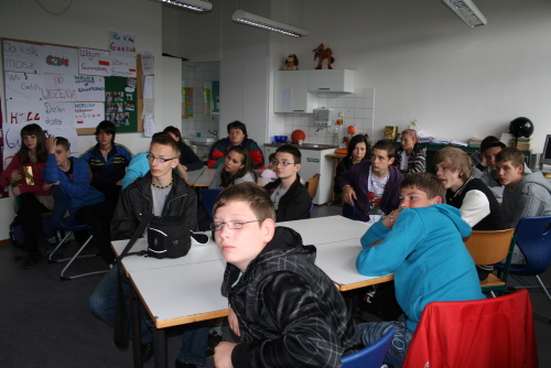 Schülerinnen und Schüler der beiden Förderschulen (Foto: OBK) 