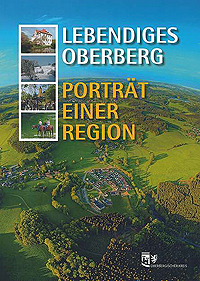 Titelseite des Bildbandes "Lebendiges Oberberg - Porträt einer Region"