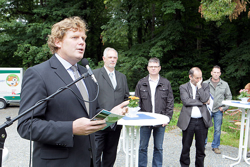 Dr. Reimar Molitor, Regionale 2010-Agentur, lobte die Entwicklung zum Bildungszentrum (Foto: OBK)