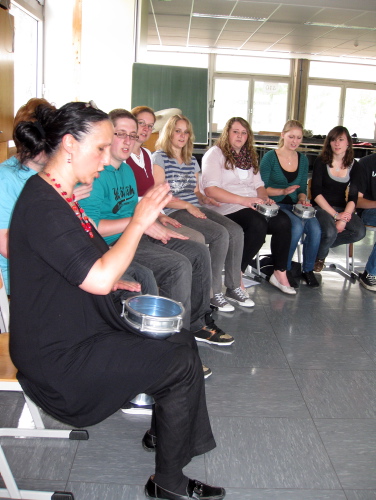 In vier verschiedenen Workshops hatten die Besucher die Möglichkeit sich praxisnahe Eindrücke zu verschaffen. (Foto: OBK)