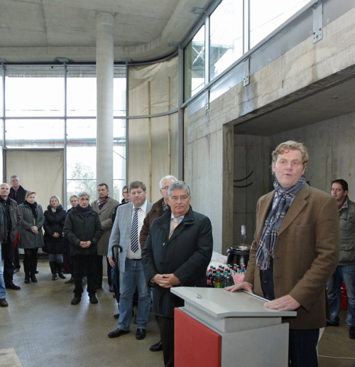 Dr. Reimar Molitor lobte die Weitsicht aller Beteiligten am Bauvorhaben Schloss Homburg (Foto:OBK)