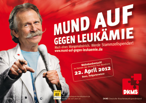 Plakatmotiv mit Henning Krautmacher.