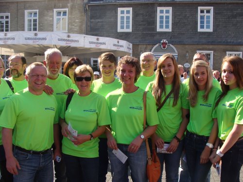 Die Delegation aus Waldbröl-Wilkenroth holte die Bronzemedaille nach Waldbröl (Foto:OBK)