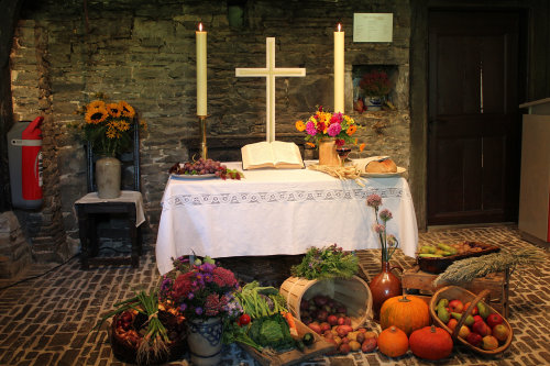 Erntedank in Haus Dahl. (Foto: OBK)