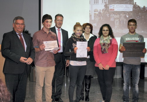 Platz 3 für die Vertreter der Jugendstadtrates der Stadt Bergneustadt (Foto:OBK)