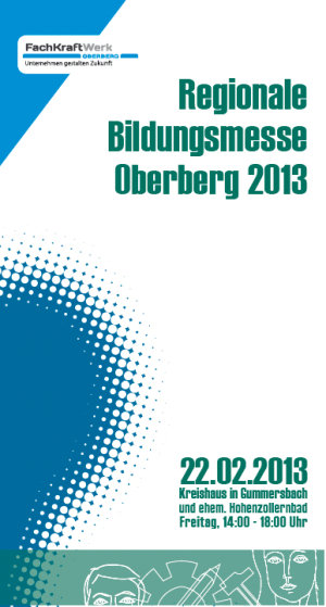 Titelbild aus Flyer Bildungsmesse 2013 (Foto:OBK)