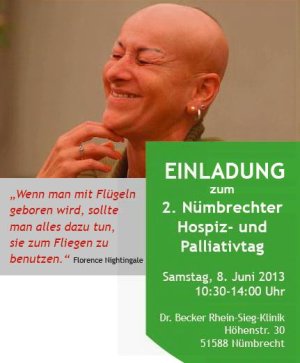 Ausschnitt aus Flyer Hospiztag 2013 