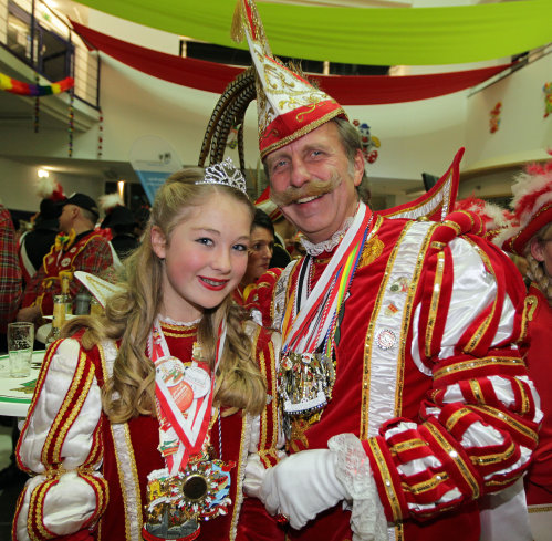 Prinz Friedel I. als "Oberhohn" von der KPG Eckenhagen.(Foto: OBK)