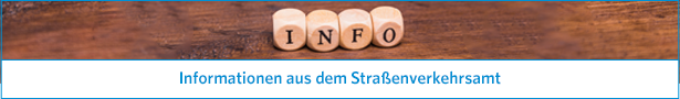 Boxlogo "Informationen aus dem Straßenverkehrsamt". (Foto: Bild von freepik)