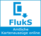 Logo Amtliche Kartenauszüge online - FlukS