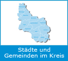 Städte und Gemeinden im Kreis