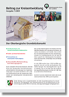 Titelseite Beitrag zur Kreisentwicklung, Ausgabe 1/2009