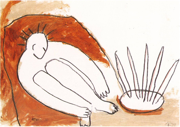 Gerda Foerster  "Hanblechia"   5teilige Werkgruppe