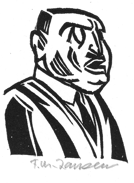 Franz M. Jansen "Holzschnitt"