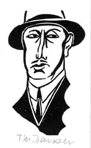 Franz M. Jansen  "Holzschnitte - Menschen von Gestern" 