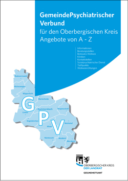 Titelseite der Broschüre GemeinsPsychiatrischer Verbund für den Oberbergischen Kreis