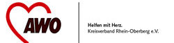 Logo AWO - Helfen mit Herz. Kreisverband Rhein-Oberberg e.V.