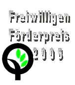 Kreislogo mit dem Text "Freiwilligen Förderpreis 2008"