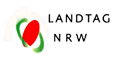 Abgebildet ist das Logo des Landtages NRW